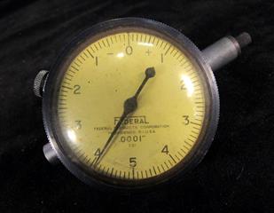 LOT 5 VINTAGE FEDERAL MACHINIST TOOLS - ONE FEDERAL .0001